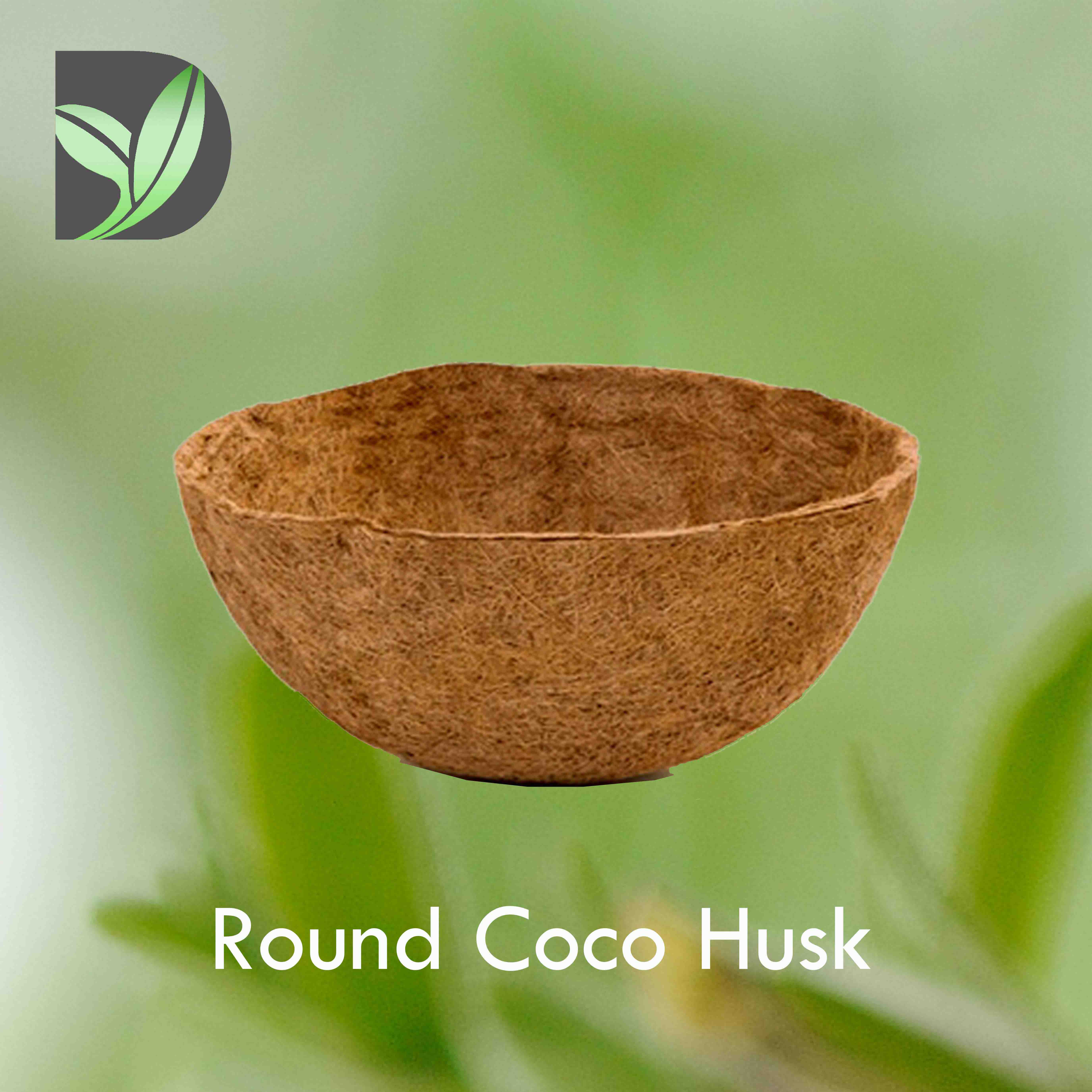 Round Coco Husk