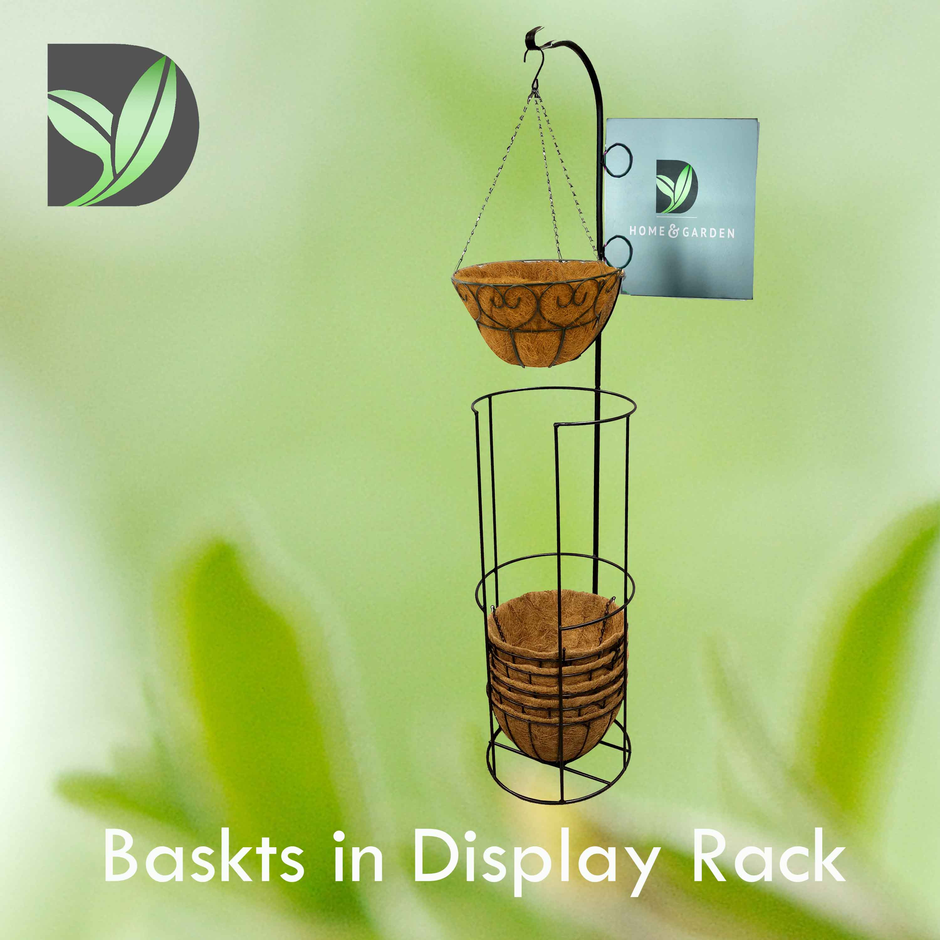 Basket in Display Rack