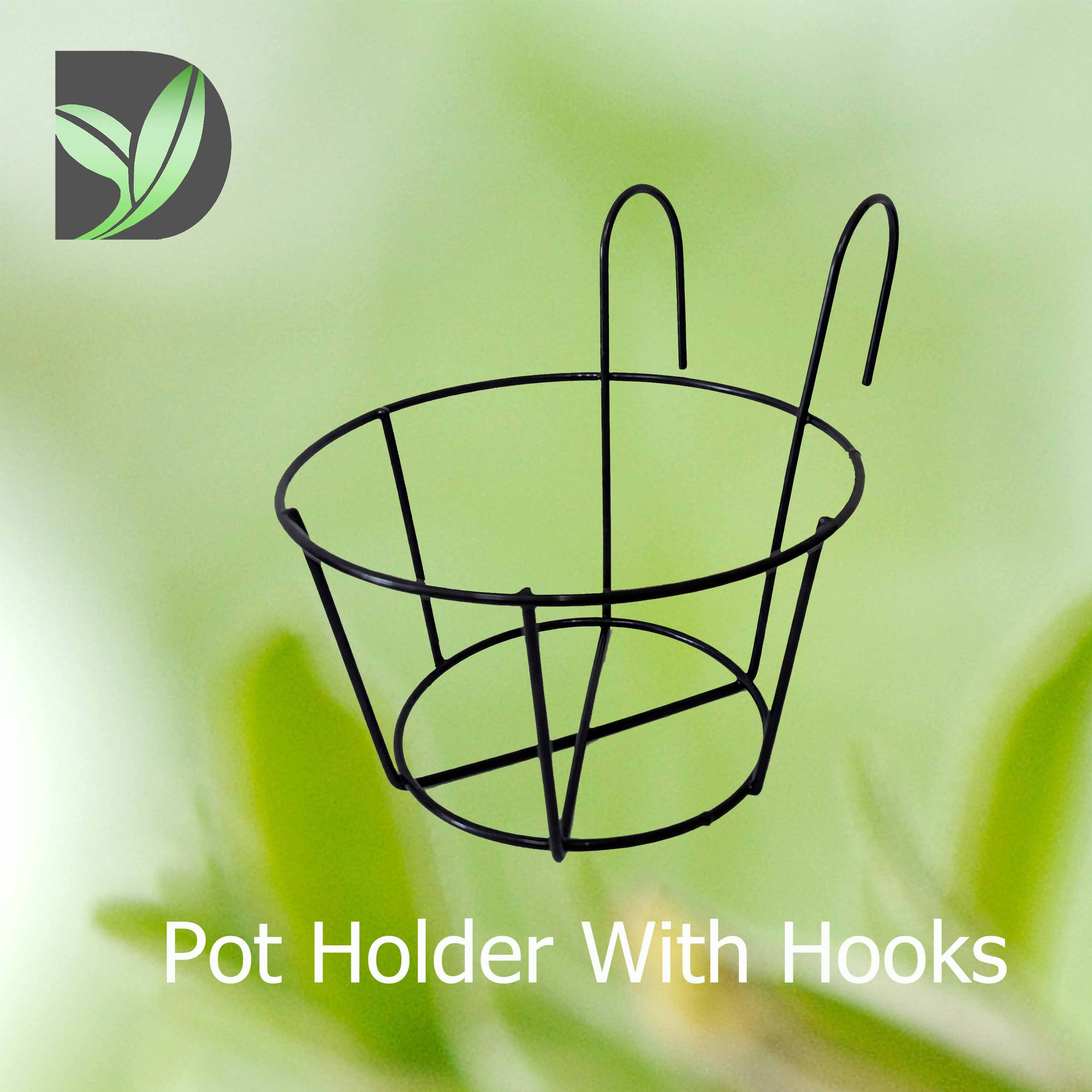 pot holder with hooks